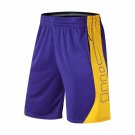 Basketball Shorts Breathable Running Shorts Outdoor Sports Purple Shorts