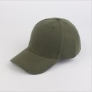Adjustable Shading Unisex Baseball Cap Sun Spring Summer Outdoor Army Green Cap