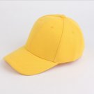 Adjustable Shading Unisex Baseball Cap Sun Spring Summer Outdoor Yellow Cap