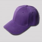 Adjustable Shading Unisex Baseball Cap Sun Spring Summer Outdoor Purple Cap