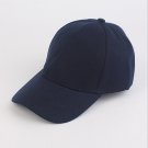 Adjustable Shading Unisex Baseball Cap Sun Spring Summer Outdoor Navy Blue Cap
