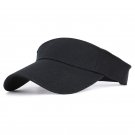 Summer Sun Hat Breathable Men Women Adjustable Sports Black Cap