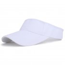 Summer Sun Hat Breathable Men Women Adjustable Sports White Cap