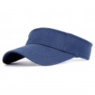 Summer Sun Hat Breathable Men Women Adjustable Sports Navy Blue Cap