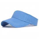 Summer Sun Hat Breathable Men Women Adjustable Sports Blue Cap