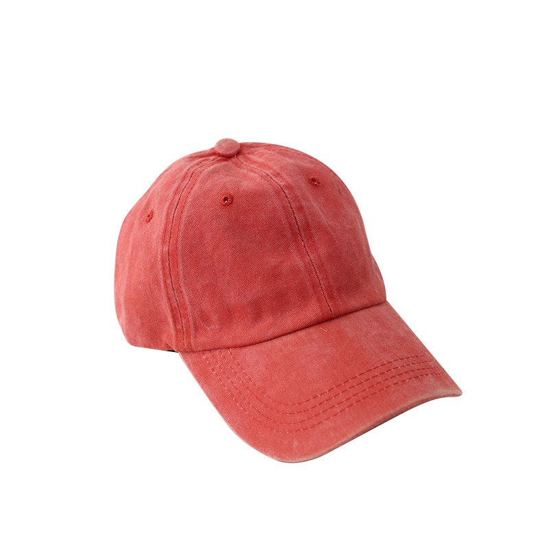 Summer Baseball Cap Hip Hop Man Woman Orange Cap