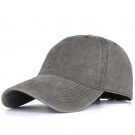 Men Baseball Cap Outdoor Sunshade Hat Adjustable Buckle Brown Cap