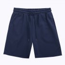 Men Running Summer Solid Color Casual Loose Navy blue Shorts