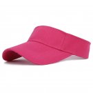 Summer Sun Cap Men Women Sports Baseball Cap Unisex Outdoor Rose Red Cap