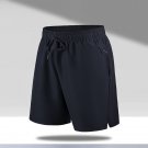 Men Sports Shorts Casual Outdoor Dark blue Shorts