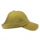 Sun Hat Baseball Cap High Ponytail Cap Sport Sunhat Unisex Yellow Cap