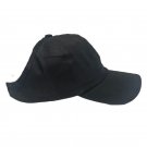 Sun Hat Baseball Cap High Ponytail Cap Sport Sunhat Unisex Black Cap