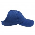 Sun Hat Baseball Cap High Ponytail Cap Sport Sunhat Unisex Blue Cap