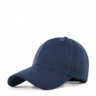 Man Woman Baseball Cap Sport Deep Blue Hat