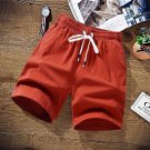 Men Summer Short Fashion Beach orange red Shorts