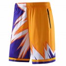 Men Basketball Shorts Running Sports Loose Board yelllow Shorts