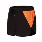 Men Running Shorts Summer Light Breathable Sport Orange Shorts
