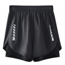 Men outdoor sports Running Shorts Sport Training ice silk shorts Black