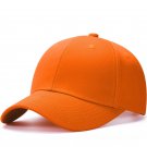 Baseball Hat Outdoors Leisure Sun Hat Sport Hats Men Women Orange Cap