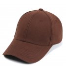Baseball Hat Outdoors Leisure Sun Hat Sport Hats Men Women Dark Brown Cap