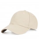 Baseball Hat Outdoors Leisure Sun Hat Sport Hats Men Women Beige Cap