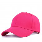 Baseball Hat Outdoors Leisure Sun Hat Sport Hats Men Women Rose Red Cap