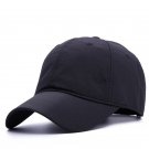 Man Baseball Hat Summer Outdoors Black Sun Hat Sport Cap