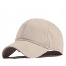 Man Baseball Hat Summer Outdoors Gray Sun Hat light brown Cap