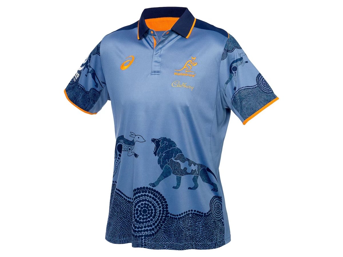 Wallabies Lions Tour Training Rugby Polo 2025