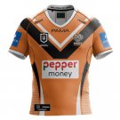 Wests Tigers Mens Away Rugby Shirt 2025