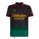 2024 2025 AC Milan x Off White Black Jersey