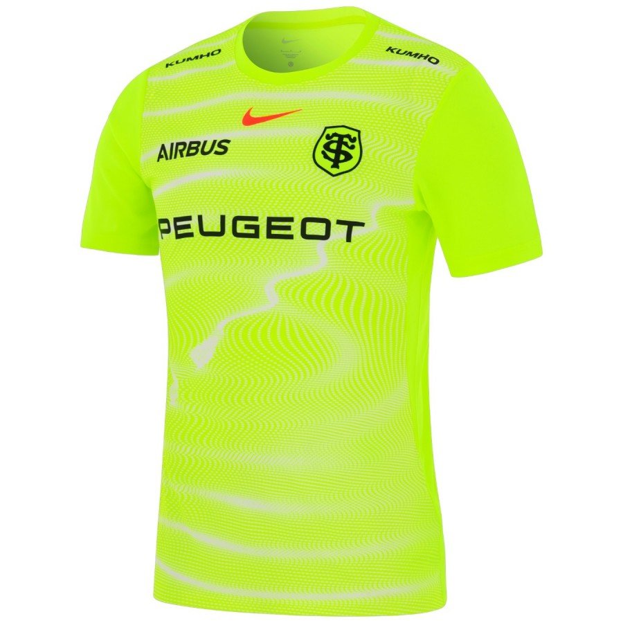 Stade Toulousain Mens Pre Match Europe Rugby Shirt 2025