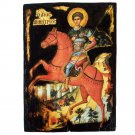 Orthodox Icon Of Saint Demetrios the Myrrh-streamer / Handmade Orthodox Icon