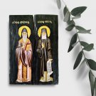 Saint Paisios of Mount Athos & Saint Arsenios the Cappadocian Orthodox Icon