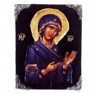 Theotokos Deesis Handmade Byzantine Greek Russian Orthodox Catholic Icon