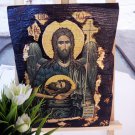 Saint John the Baptist Handmade Icon / Greek Orthodox Icon Of Saint John