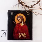 Jesus Christ Nimfios Handmade Orthodox Icon , Christianity, Religion, Jesus