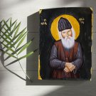 Saint Paisios the Athonite Handmade Christian Orthodox Icon / Agios Paisios Icon