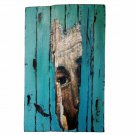 The Look Painting On Wood / Modern Art/ Modern Home Decor/ Wall Decor / Vintage