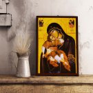 Panagia Glykofilousa Greek Russian Orthodox Christian Icon / Virgin Mary Icon