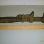 12 inch Monkey Wrench Adjustable Vintage Nice Wood Handle