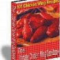 The Chicken Wing Cookbook recipes EBOOK FREE SHIPPING