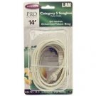 Belkin A-3L791-14-S 14ft Cat 5 RJ45 Gray Snagless