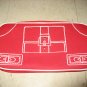 Clinique Medium red makeup carrying bag