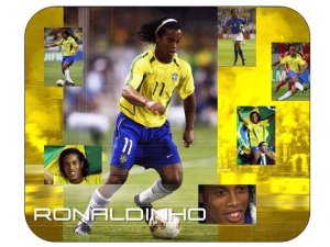 Ronaldinho #2 (Brazil) Mouse Pad