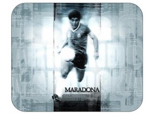 Diego Maradona #1 (Argentina) Mouse Pad