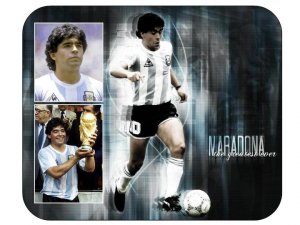 Diego Maradona #2 (Argentina) Mouse Pad