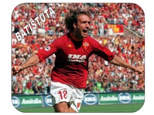 Gabriel Batistuta #1 (Argentina) Mouse Pad