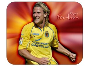 Diego Forlan (Uruguay) Mouse Pad