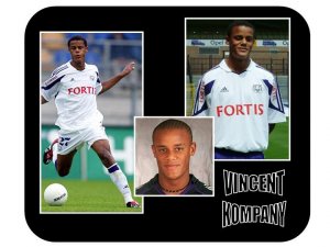 Vincent Kompany (Belgium) Mouse Pad